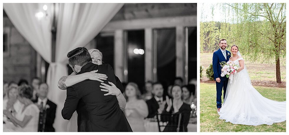 Groom and Mother of Groom Sharing First Dance 