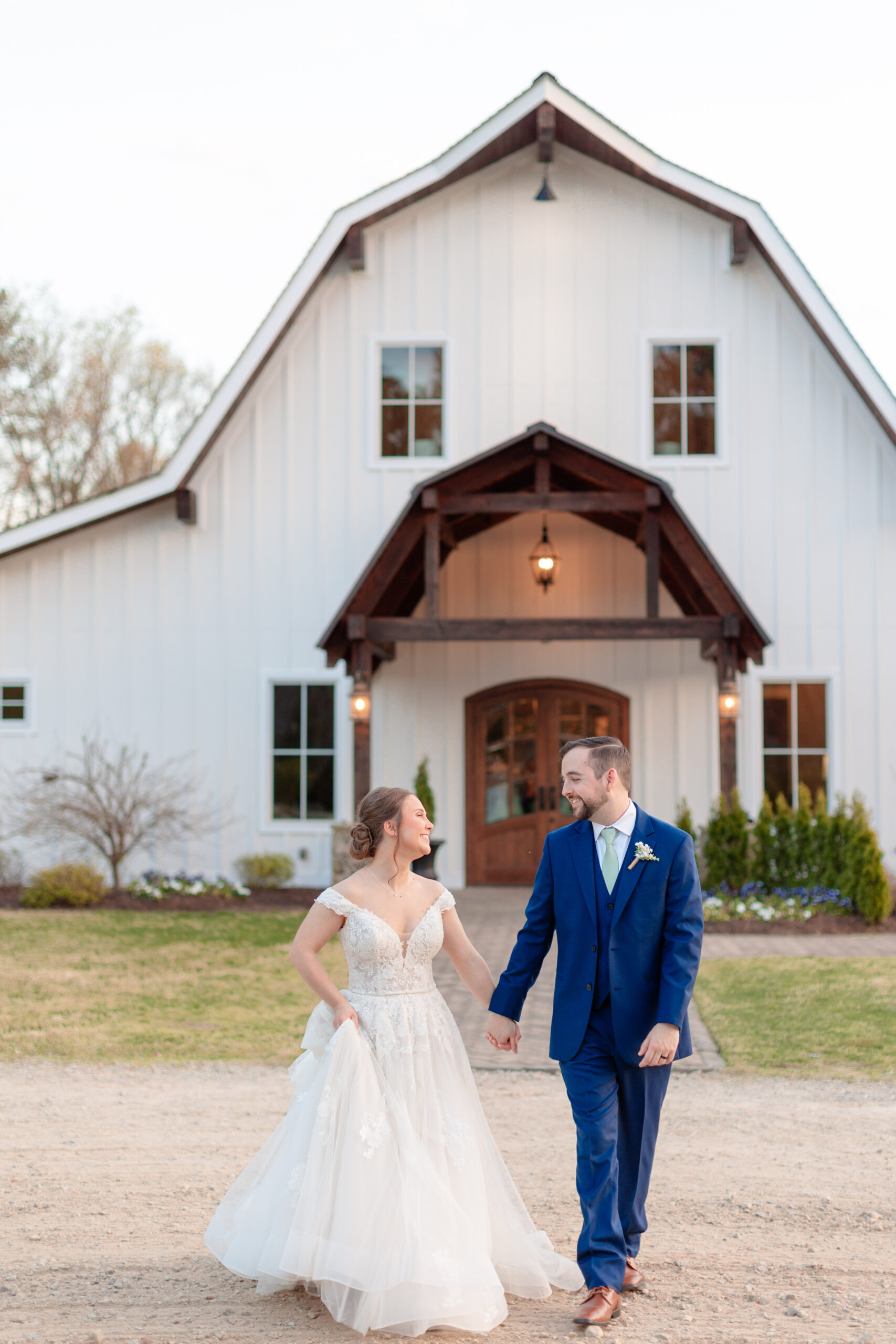 Bride-And-Groom-Getting-Married-At-The-Pavillion-At-Carriage-Farm